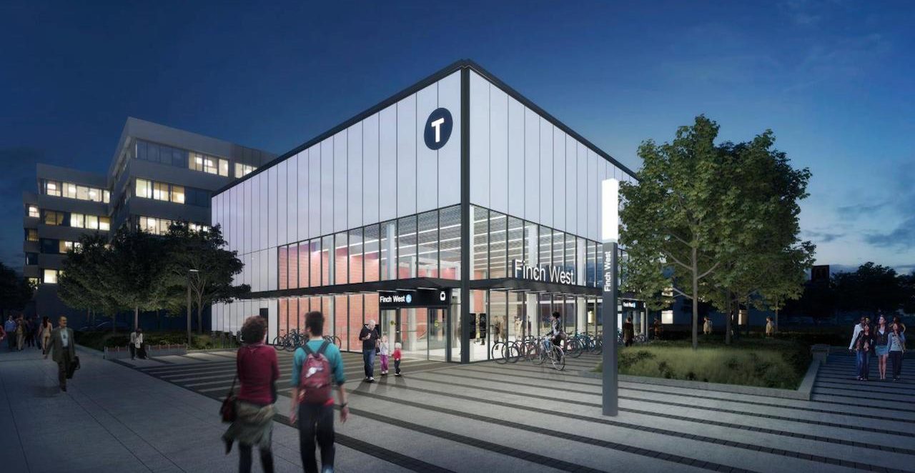 Go to Finch West LRT